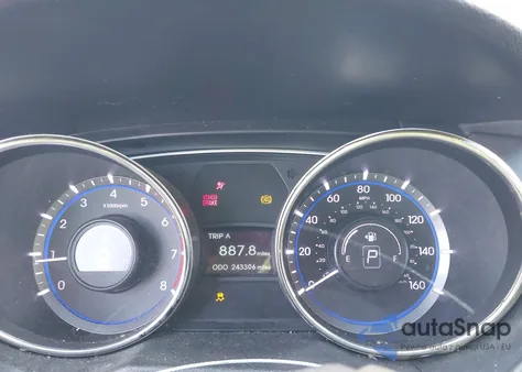 2013 Hyundai Sonata Gls z USA, uszkodzony, nr VIN 5NPEB4AC6DH735896